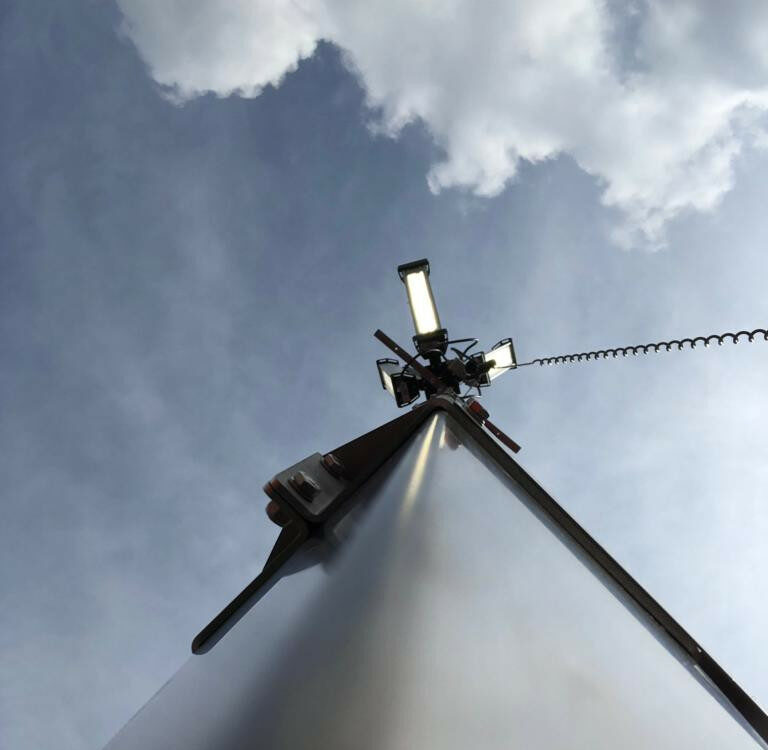 Halter zum Mast VIKING LIGHTING