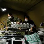 Provisorische Lazarette des französischen Militärs Provisorische Lazarette des französischen Militärs