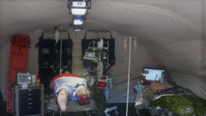 VIKING in medical tent